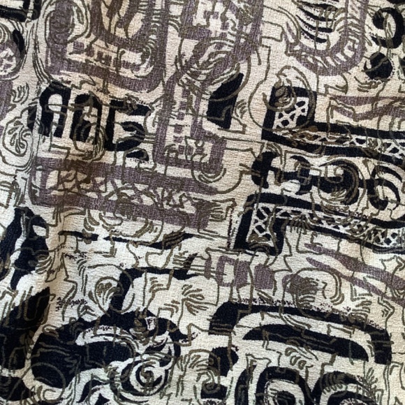 3- Vintage atomic barkcloth throw pillows large excellent - Picture 5 of 8